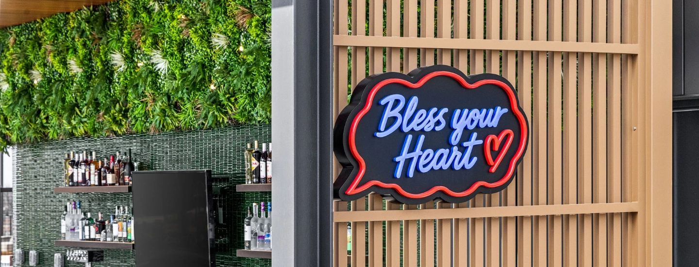 a sign on a fence