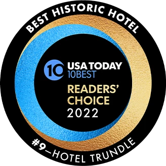 a logo with text on it