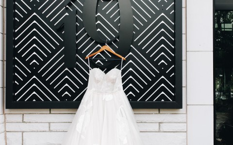 a dress on a swinger