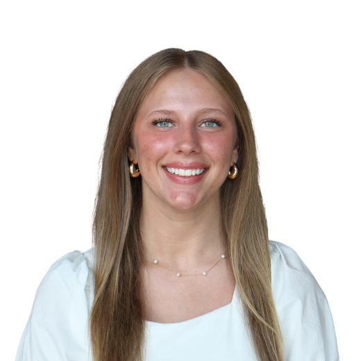 a woman smiling at the camera