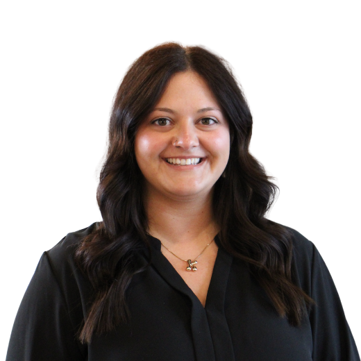 a woman smiling at camera