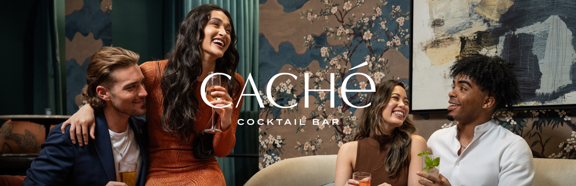 a group of women holding drinks