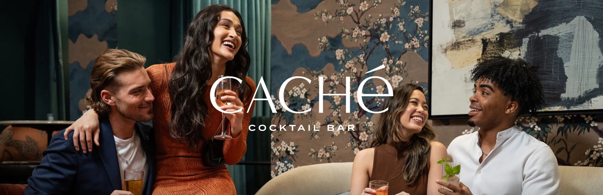 a group of women holding drinks