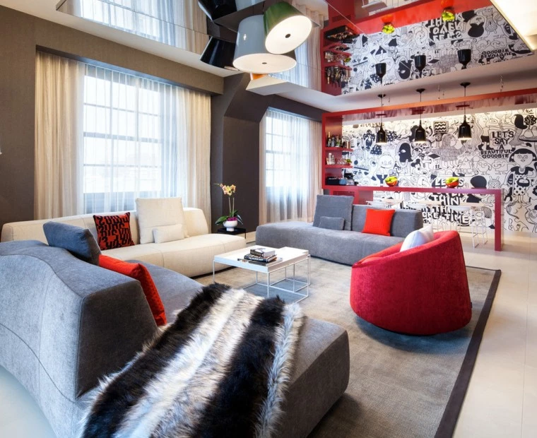 Monument corner suite living room area