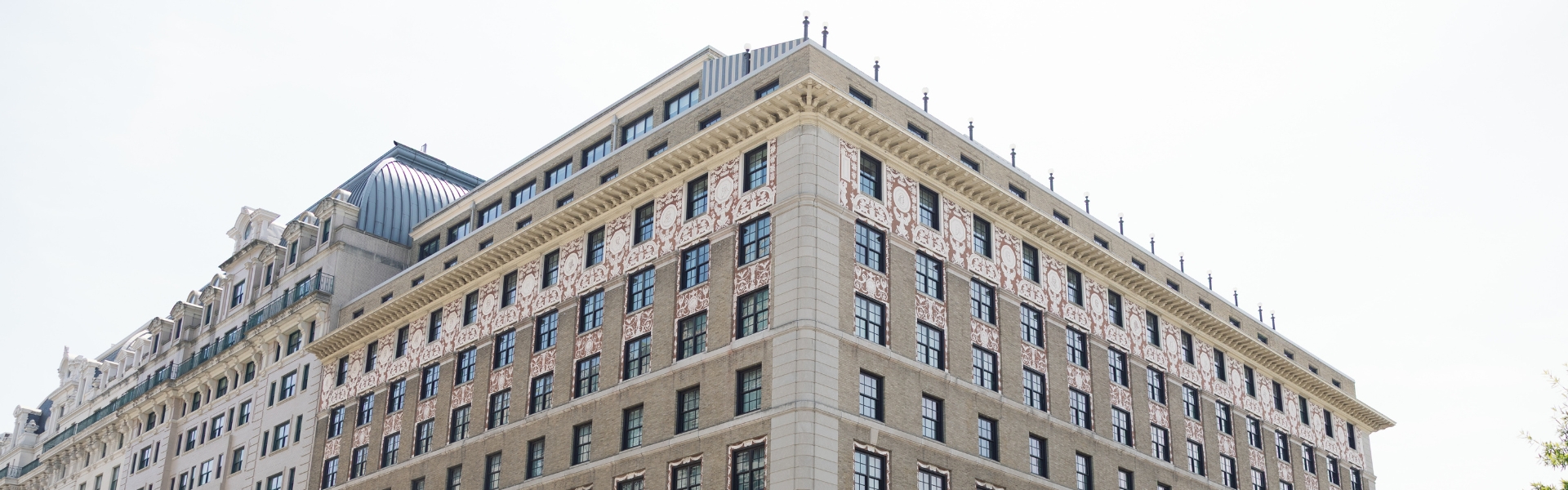 exterior of hotel building