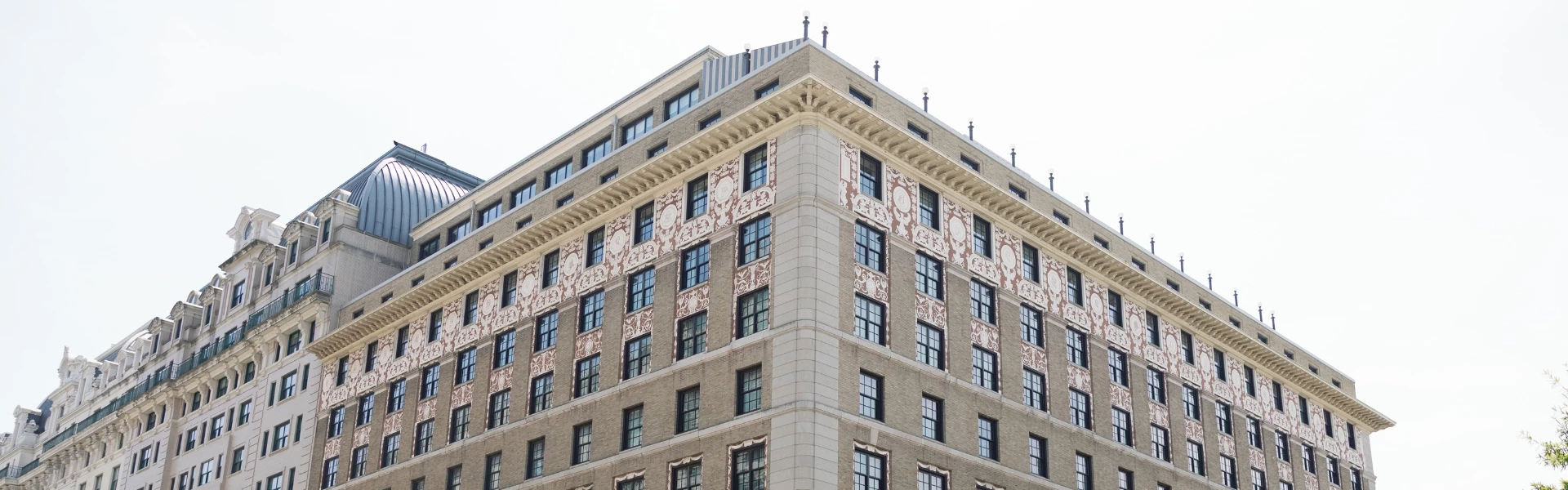 exterior of hotel building