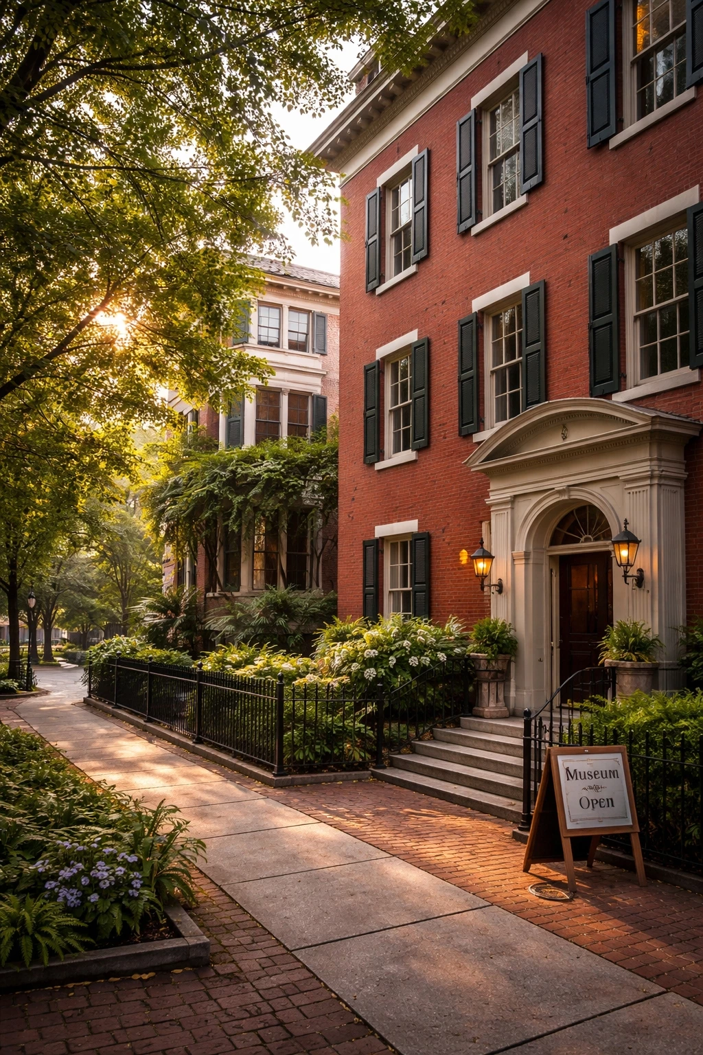 hidden gem museums in Washington DC featuring a quiet historic museum exterior near downtown
