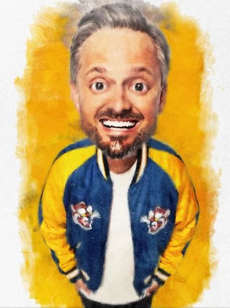 Nate Bargatze performing live during the Big Dumb Eyes Tour at Capital One Arena in Washington DC April 2026, clean stand-up comedy show near Chinatown and Hotel Washington