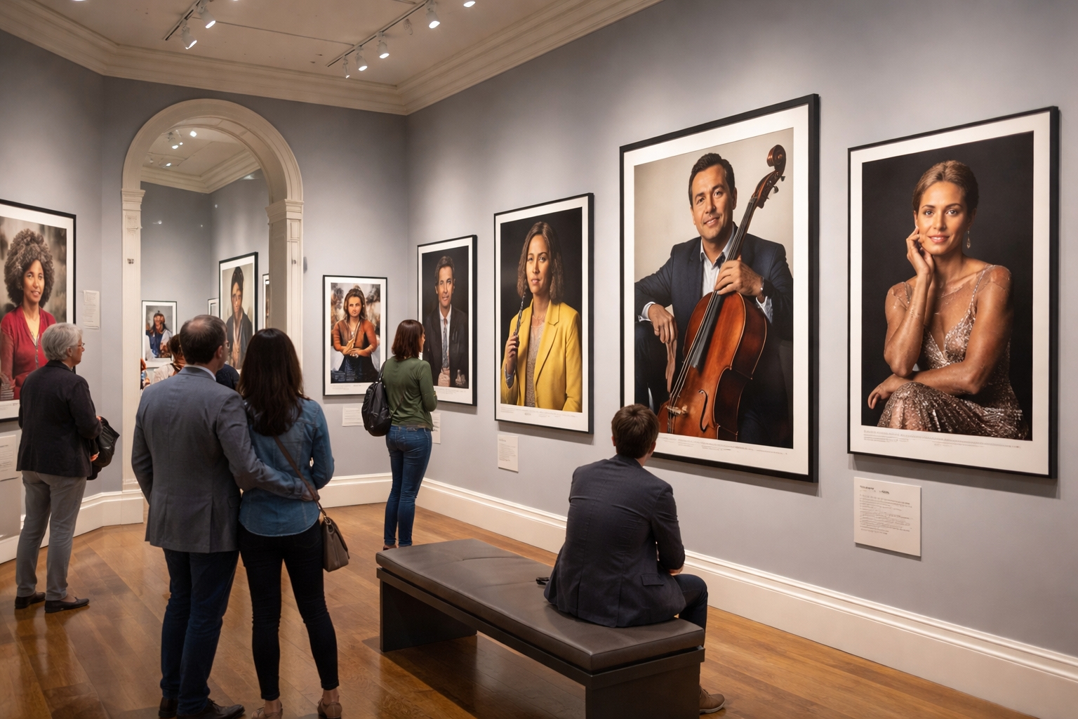 Portrait Nation 2025 Honorees exhibition at the National Portrait Gallery in Washington DC