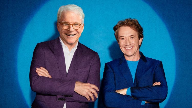 Steve Martin and Martin Short performing live at DAR Constitution Hall in Washington DC September 2026, comedy legends delivering stand-up, music, and sketch show