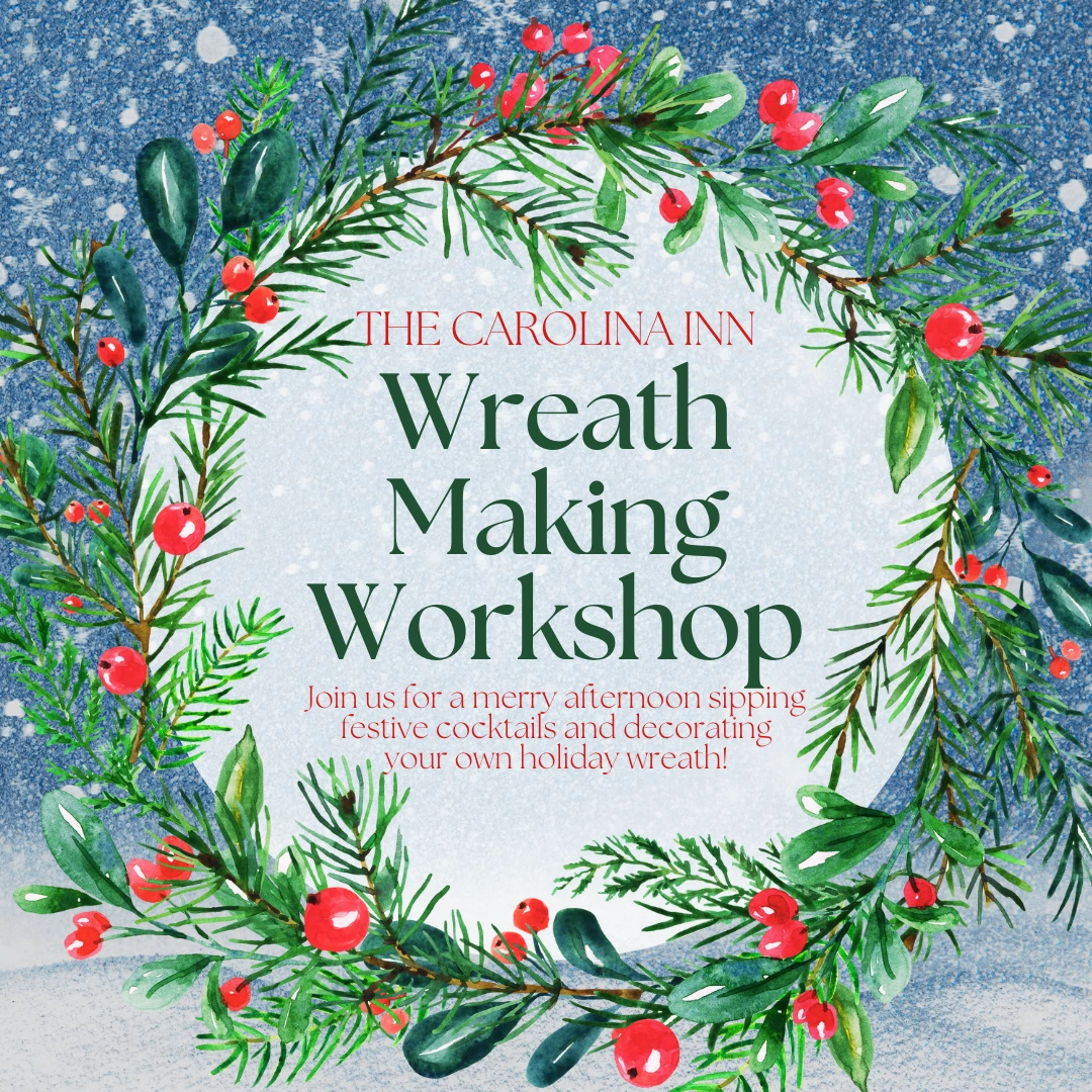 a wreath of leaves and berries