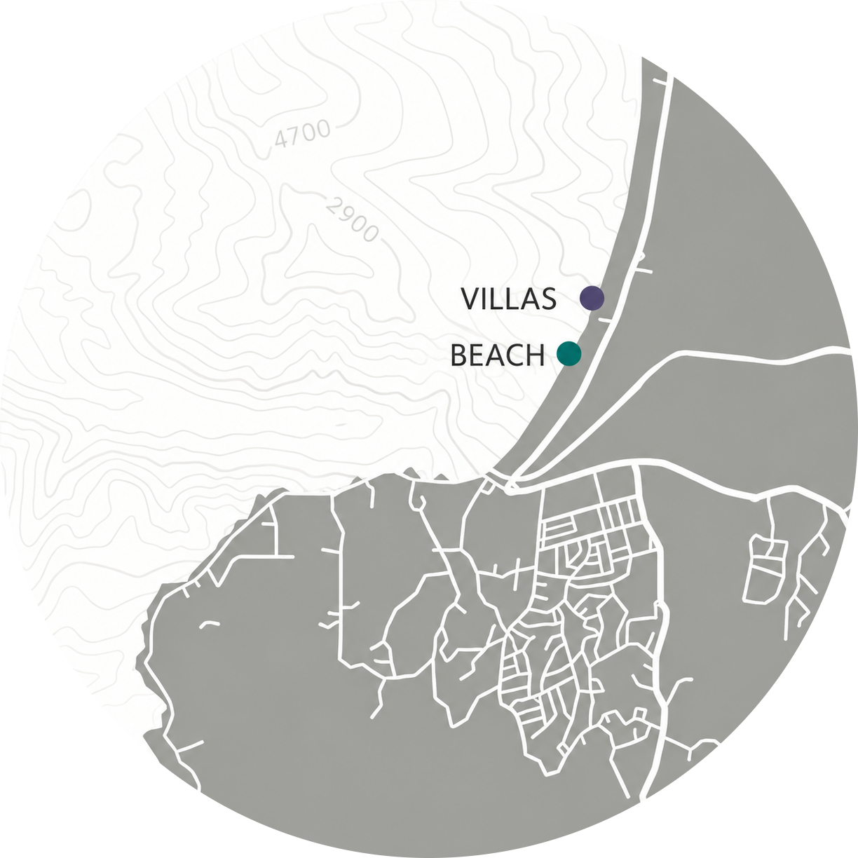 a map of a town