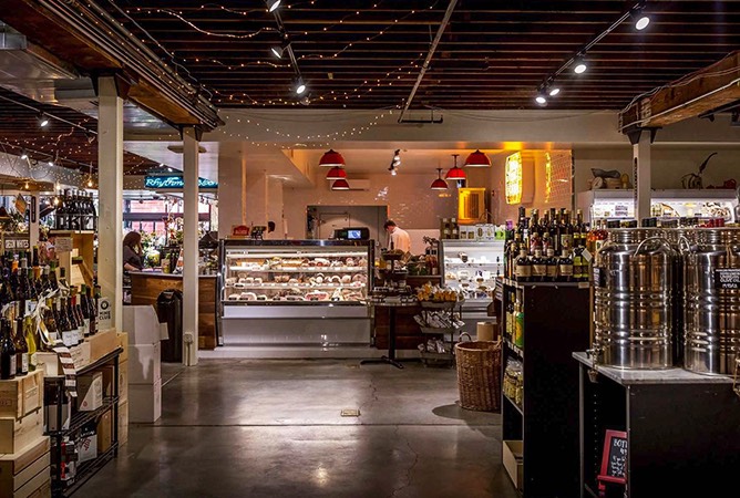 bakery inside 5th street market