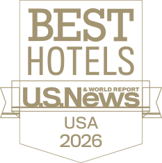 a black and gold logo