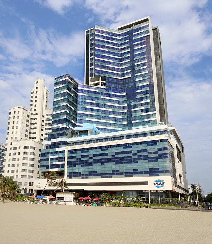a tall building with many windows