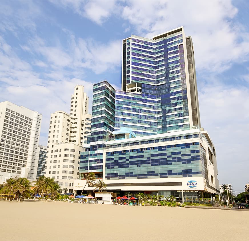 a large building with many windows