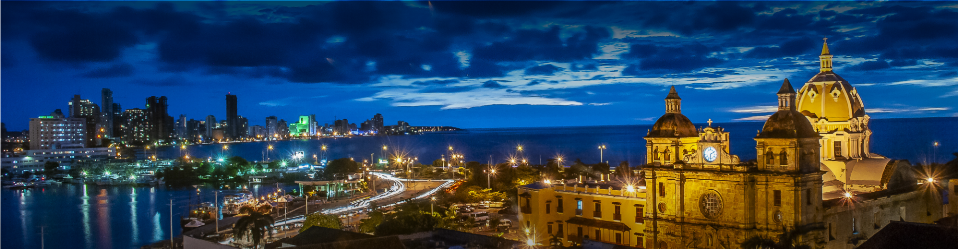a city by the water