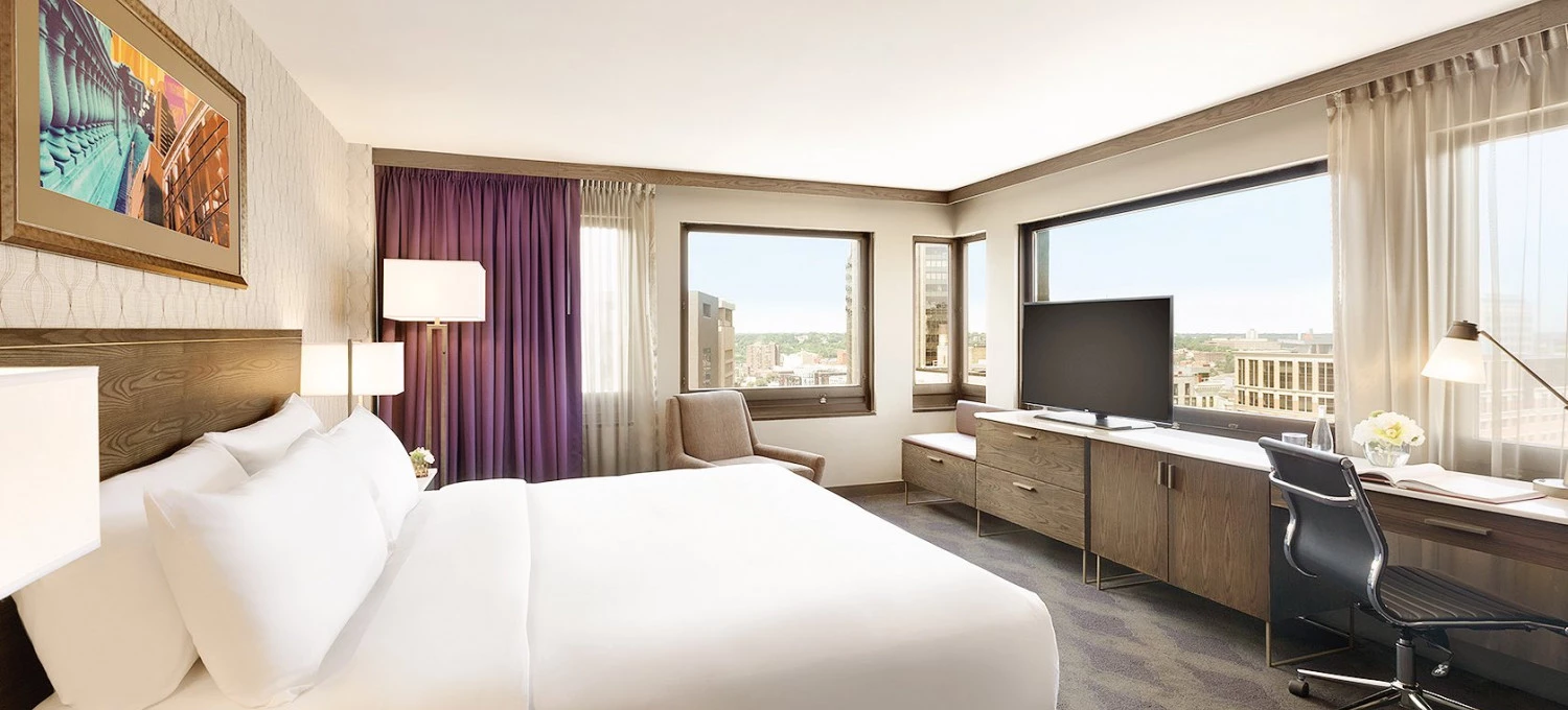 intercontinental saint paul riverfront king room