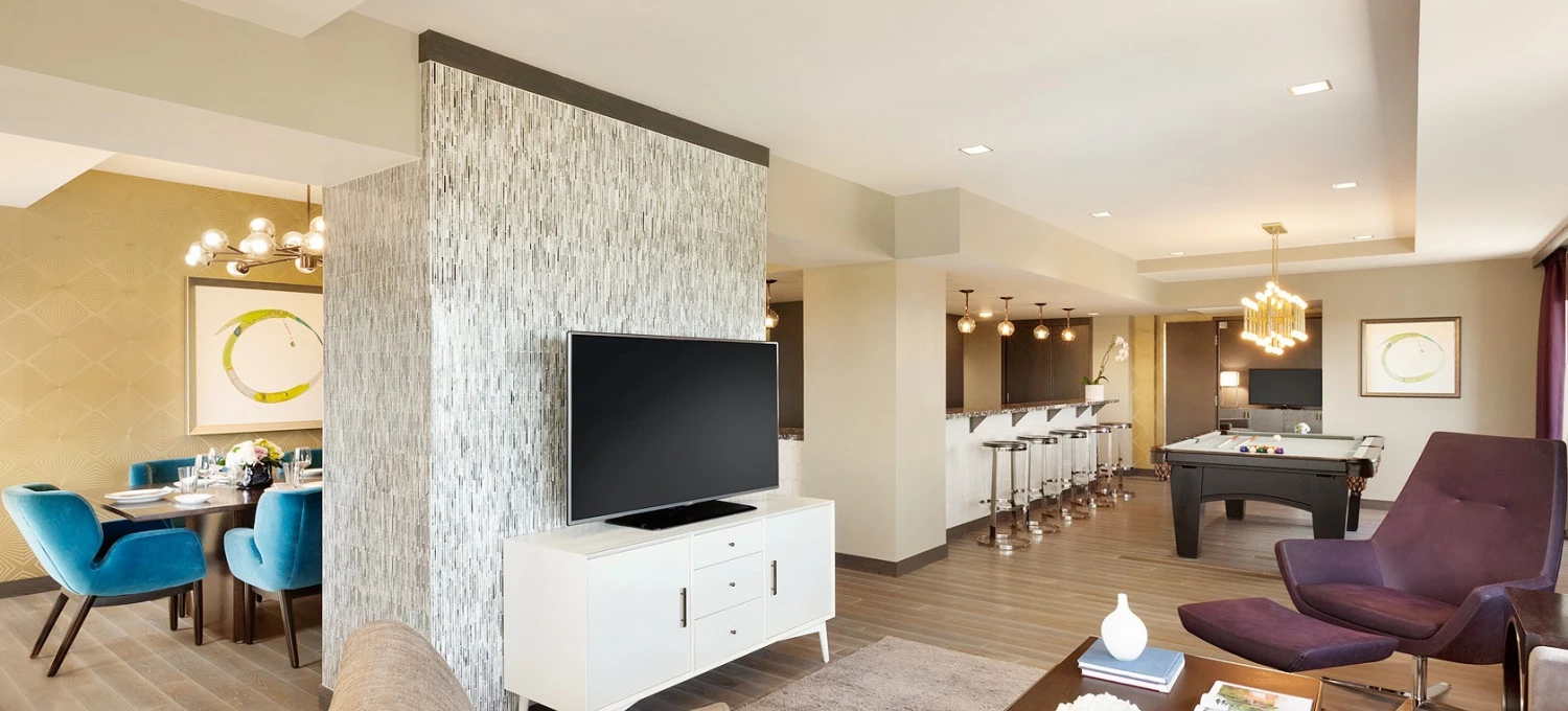 intercontinental saint paul riverfront penthouse suite