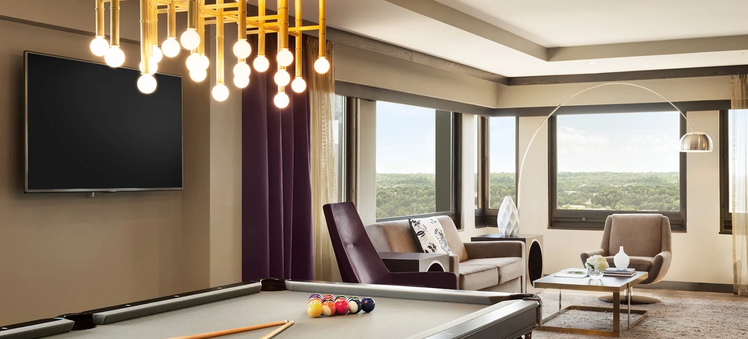 intercontinental saint paul riverfront penthouse suite