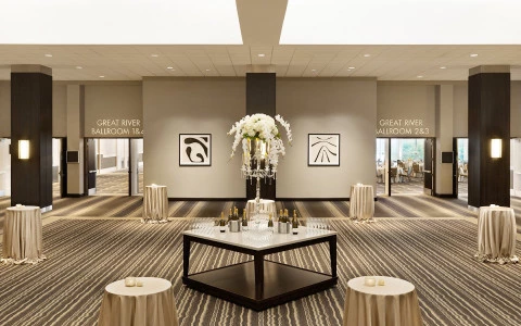 intercontinental saint paul riverfront ballroom entrance