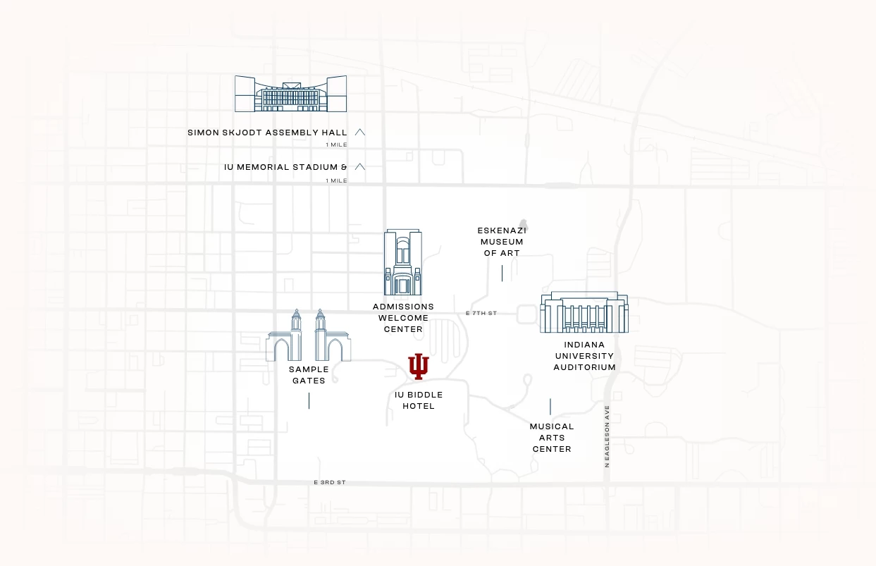 image map and attractions