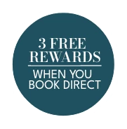 a blue circle with white text