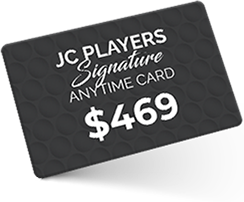 a black card with white text and numbers