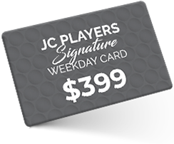 a grey card with white text and dollar sign