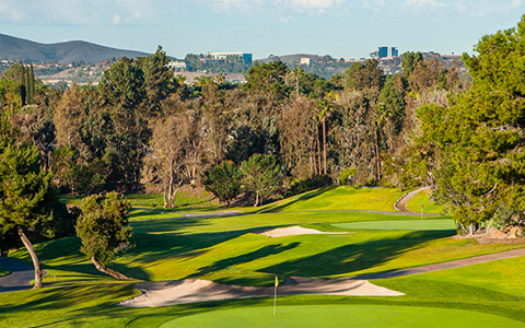 View of oaks north golf course