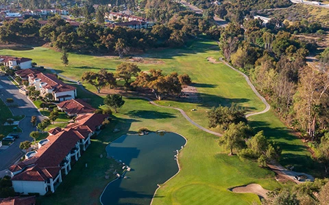 View of the welk golf course