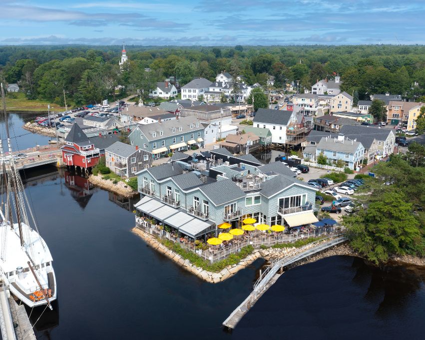 The Boathouse Waterfront Hotel in Kennebunkport, Maine