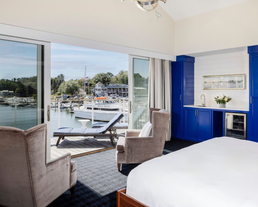 The Boathouse Waterfront Hotel - Spring into Summer - Kennebunkport, Maine - New England