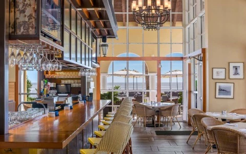 Echo restaurant inside view at daytime