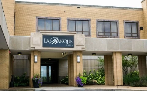 exterior of a light brown building during the day