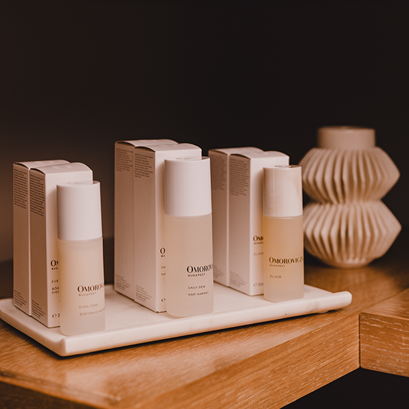 a group of small white containers on a table preview
