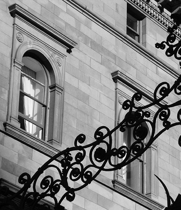exterior window of hotel