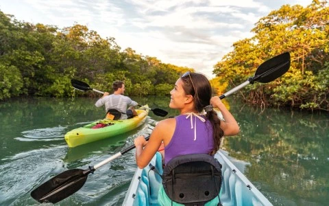 kayaking