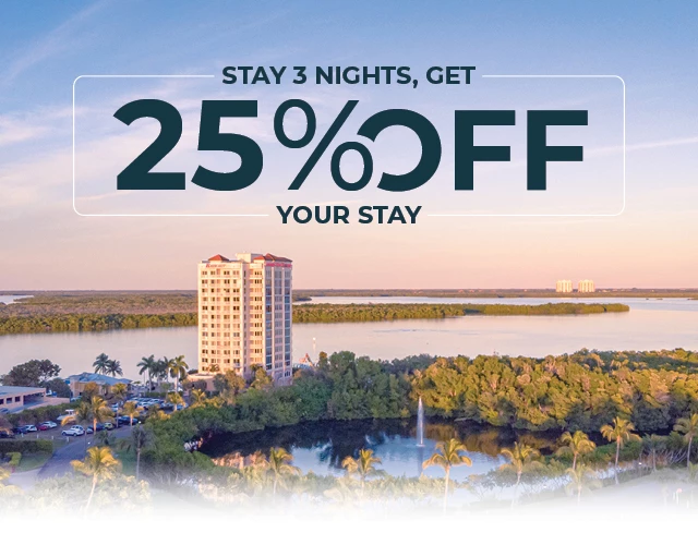 Stay 3 Nights, Get 25% Off Your Stay