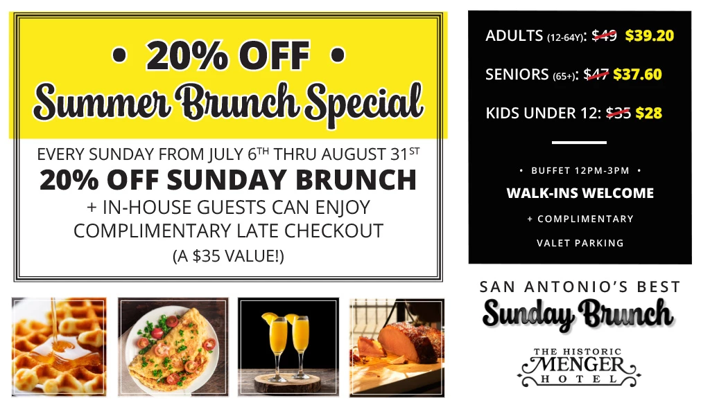 a advertisement for a brunch