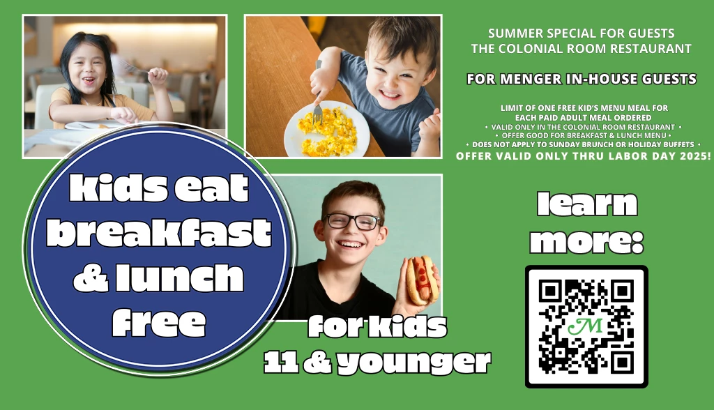a poster for a breakfast menu