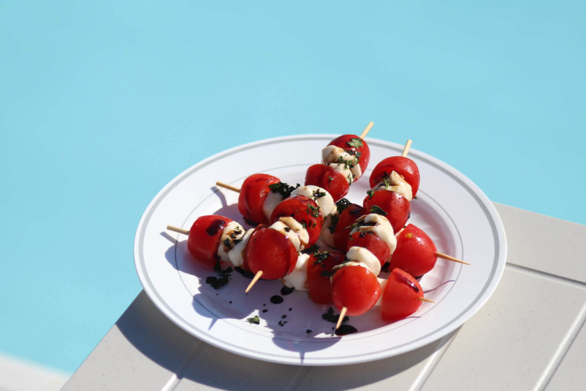 a plate of food on a table