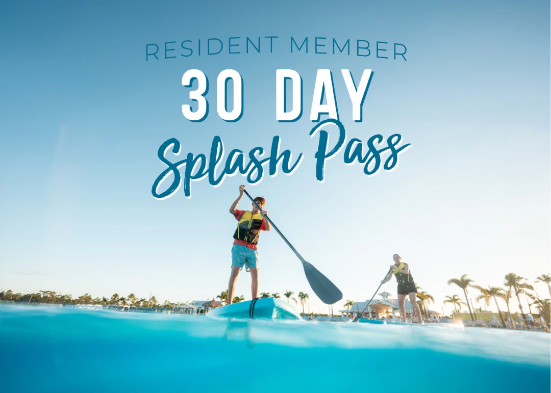 a man on a paddle board