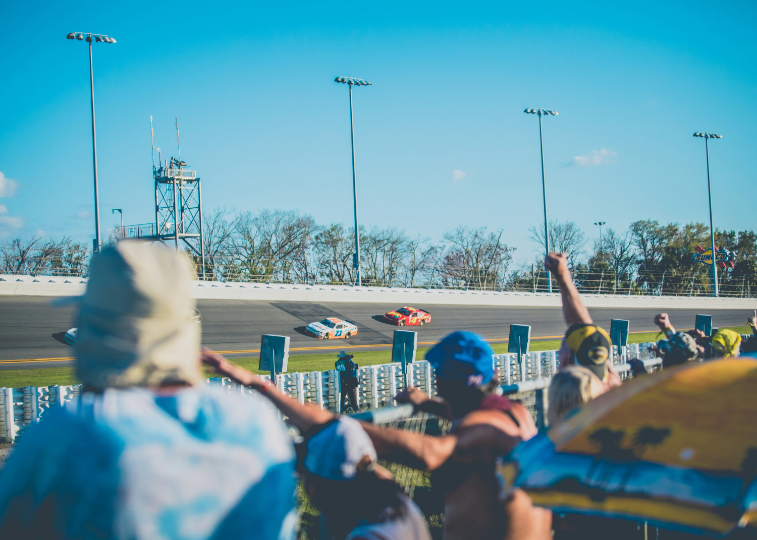 a race car on a track