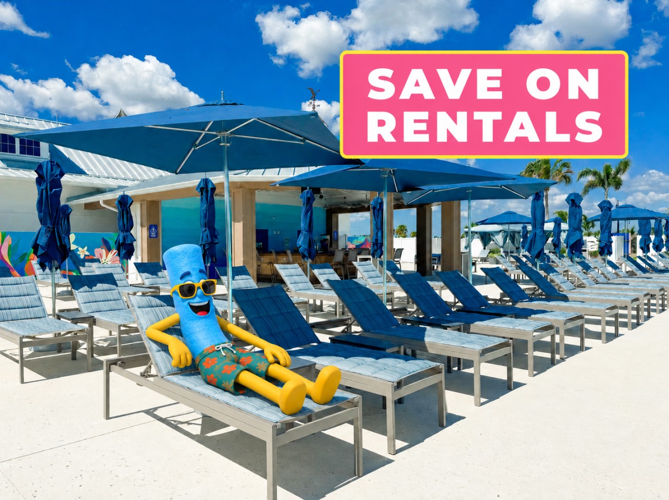 SAVE ON RENTALS