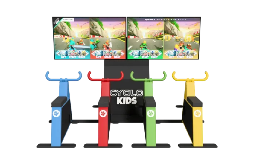 a video game machine with multiple screens