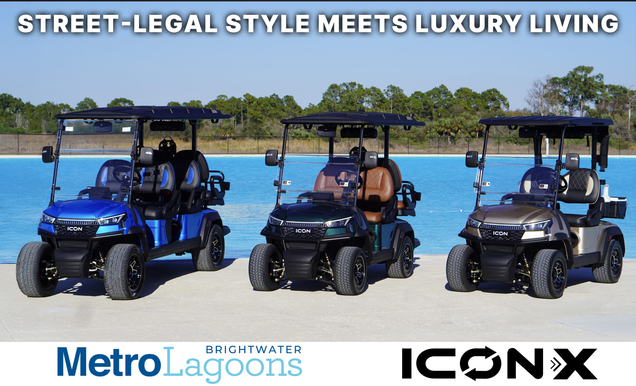 a group of golf carts parked on a beach