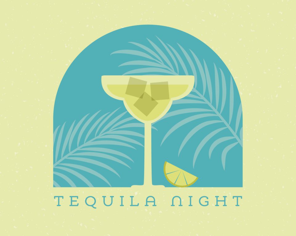 a glass with a drink and a slice of lemon