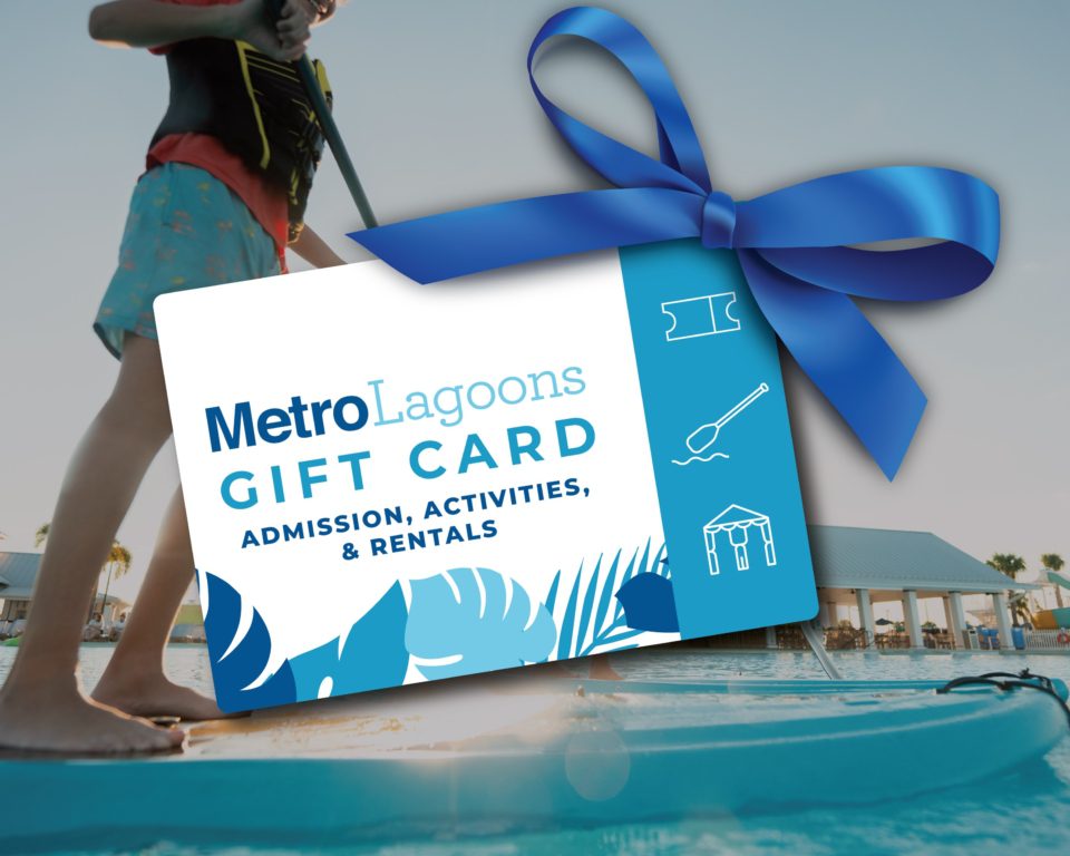 a gift card with a bow