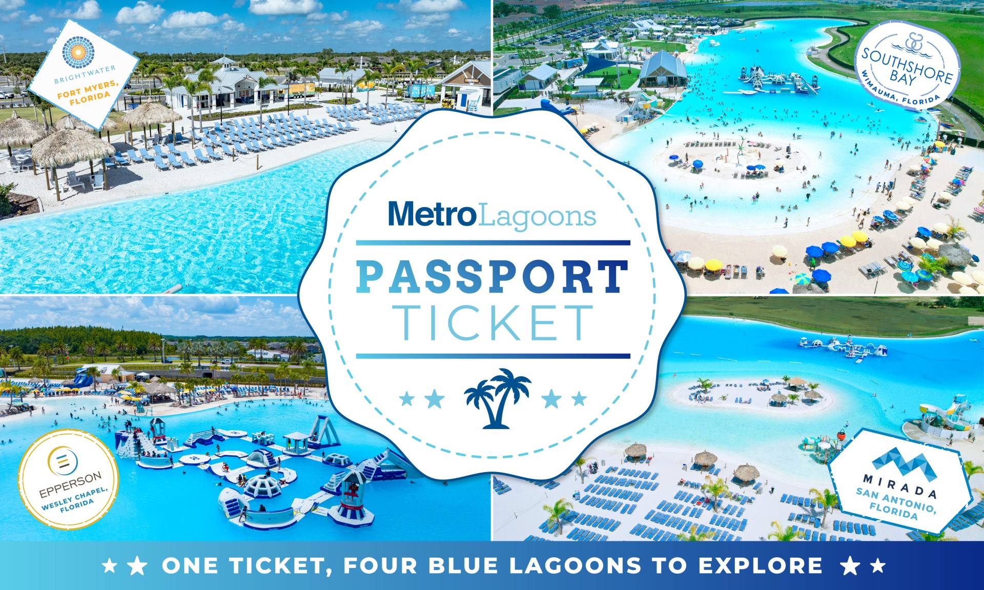 METROLAGOONS PASSPORT TICKET | ONE TICKET, FOUR BLUE LAGOONS TO EXPLORE